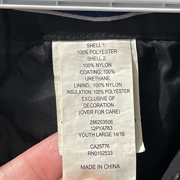 Youth Polaris snowmobile insulated jacket Large - Picture 3 of 3